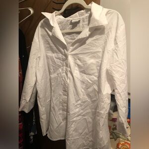 Jenna Lane Basic White Top- 713 $15 or $12 w/offer